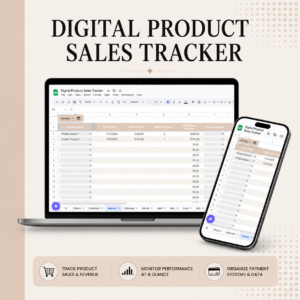 Digital Product Sales Tracker