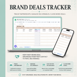 Brand Deals Tracker