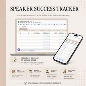 Speaker Success Tracker